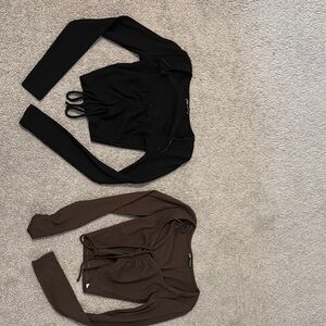 2 Zara long sleeve tops